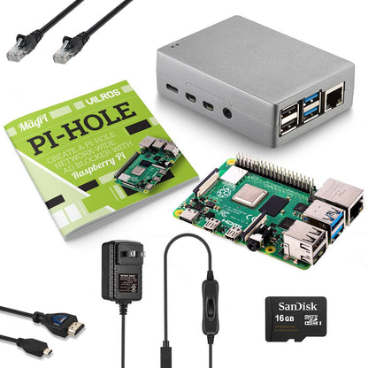 Vilros Raspberry Pi 4 Network Wide Ad Blocking Kit - Vilros.com