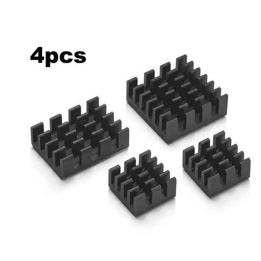 Pi 4 Heatsink Set of 4 - Designed For Raspberry Pi 4 by Vilros - Vilros.com