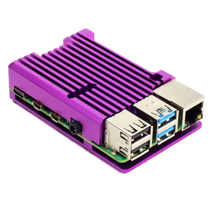 Pimoroni  Aluminium Heatsink Case for Raspberry Pi 4 - Vilros.com