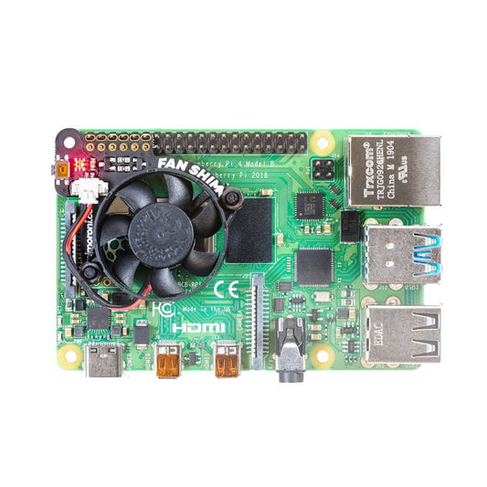 PIMORONI Fan SHIM for Raspberry Pi 4 - Vilros.com