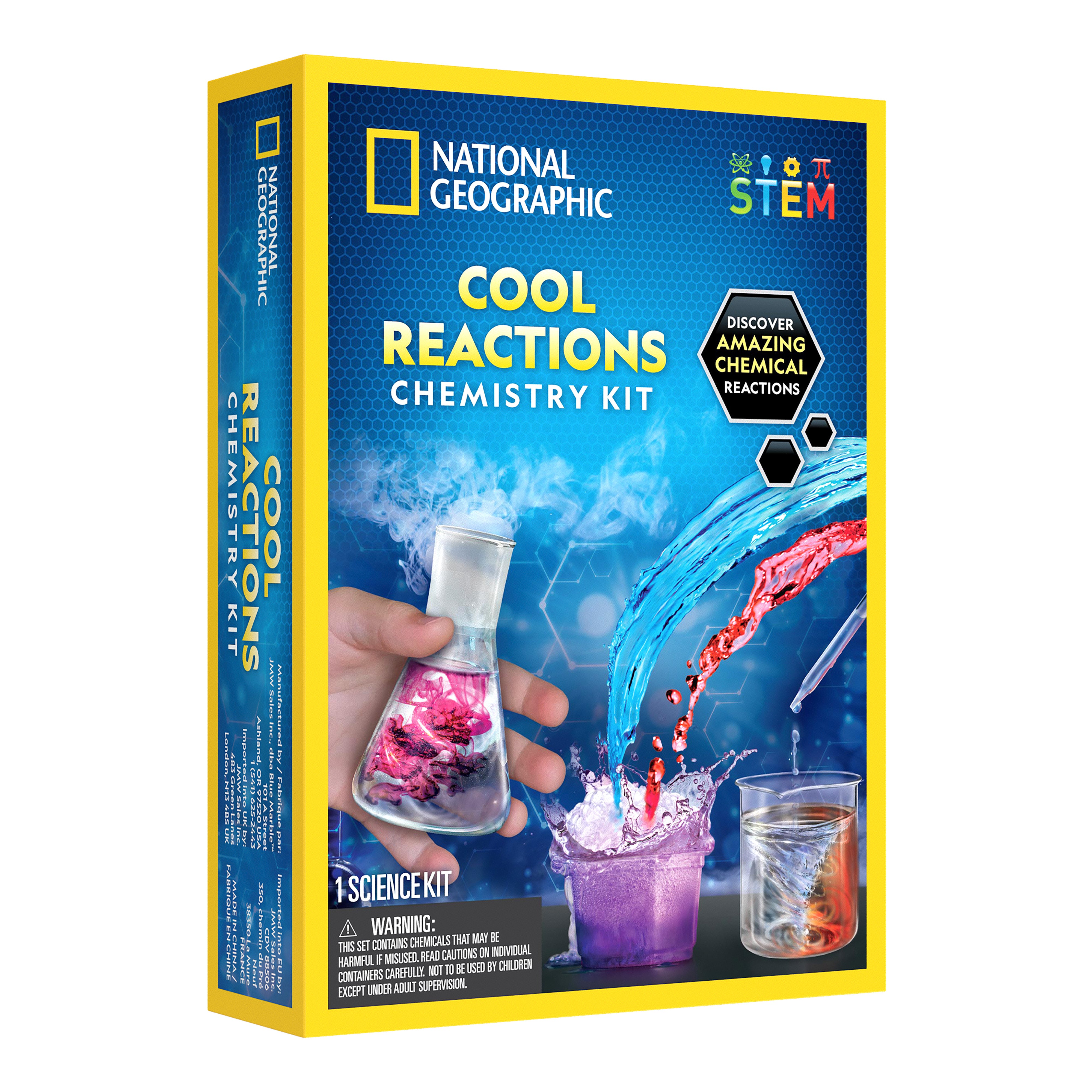 National Geographic Cool Reactions Chemistry Kit –