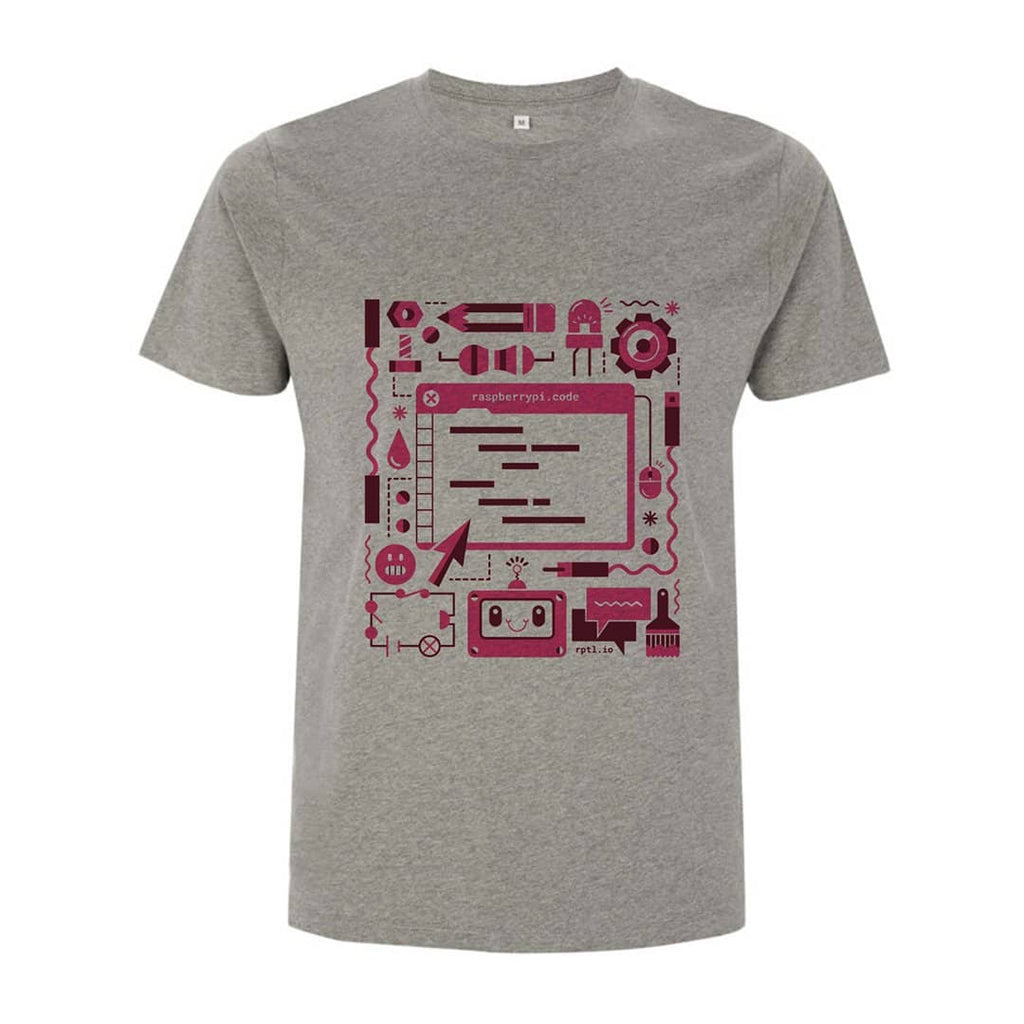 Raspberry Pi Color Code T-Shirt - Vilros.com