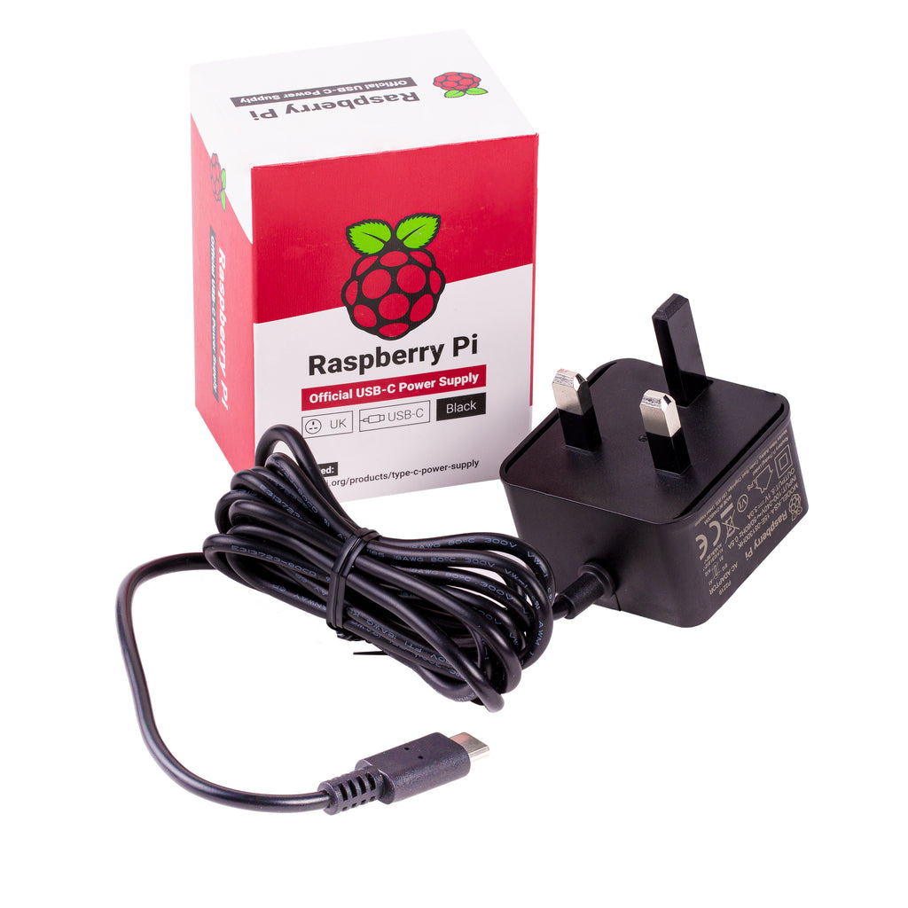 Official Raspberry Pi 4 Power Supply-(UK),UL - Vilros.com
