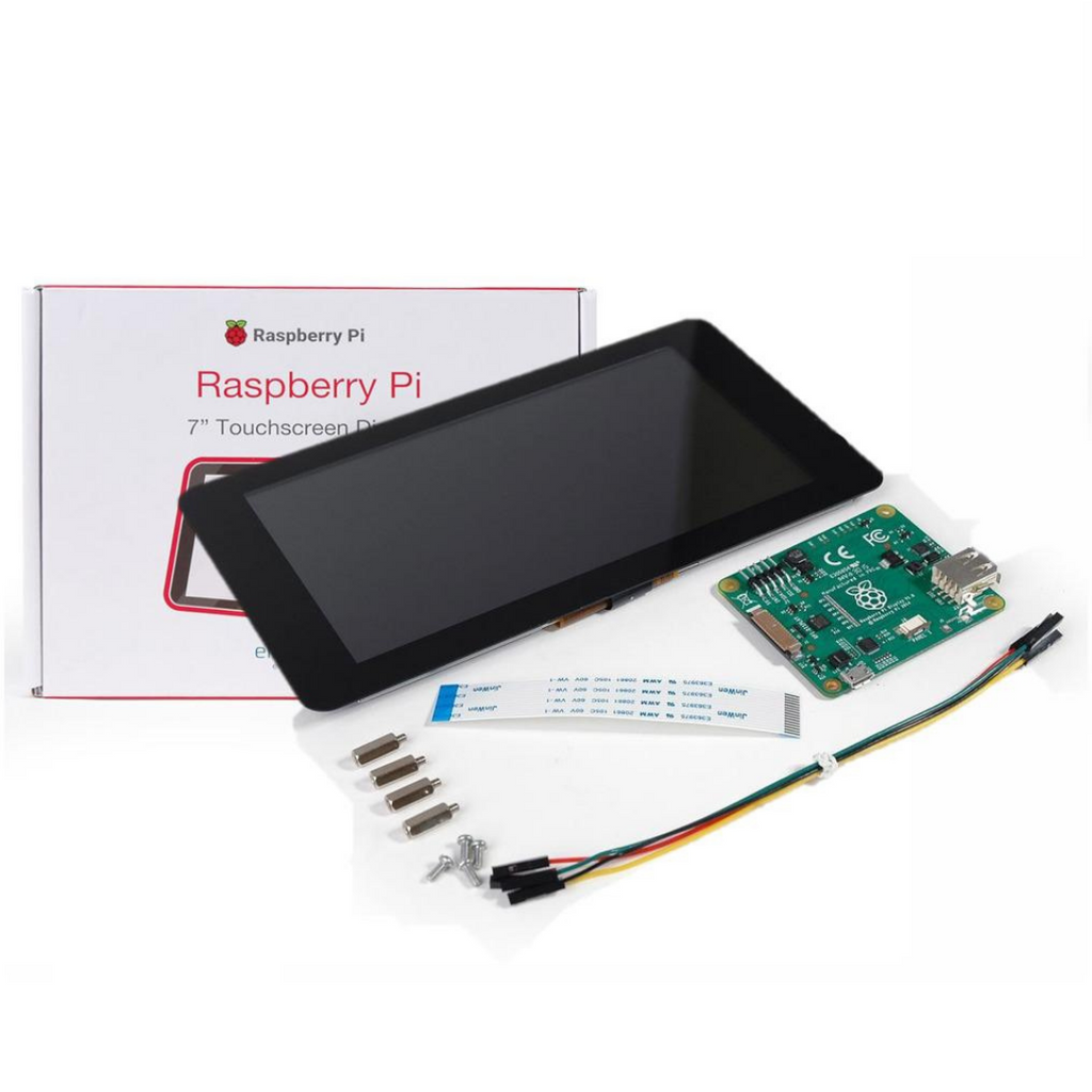 Official Raspberry Pi 7" Touchscreen LCD Display - Vilros.com