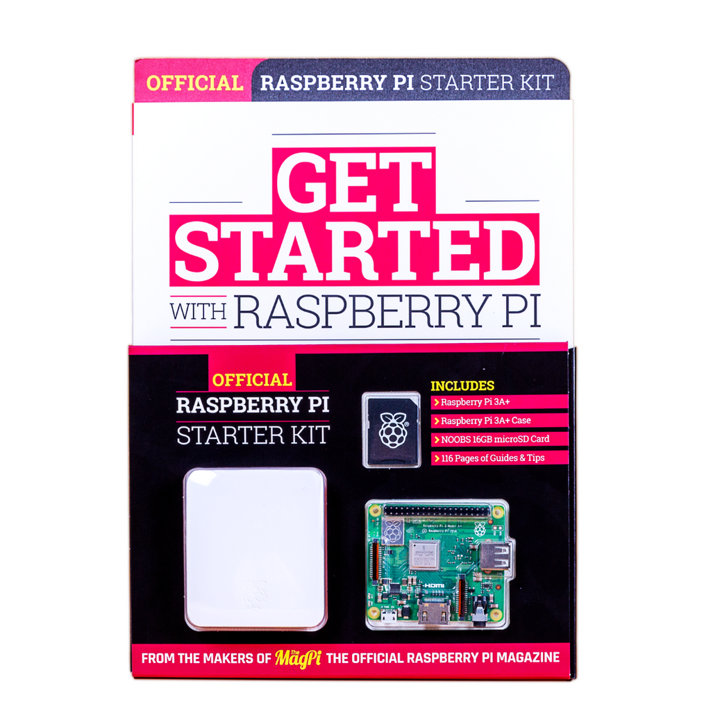 Official Raspberry Pi 3 Model A+ Starter Kit - Vilros.com