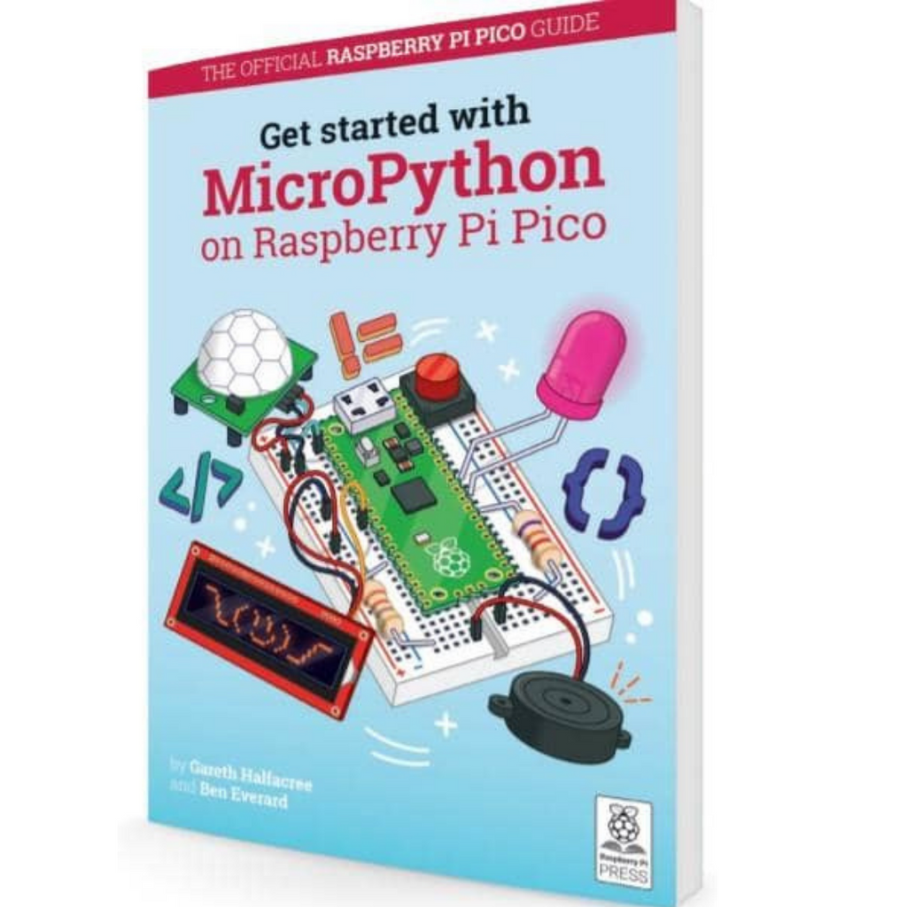 Get Started with MicroPython on Raspberry Pi Pico book - Vilros.com