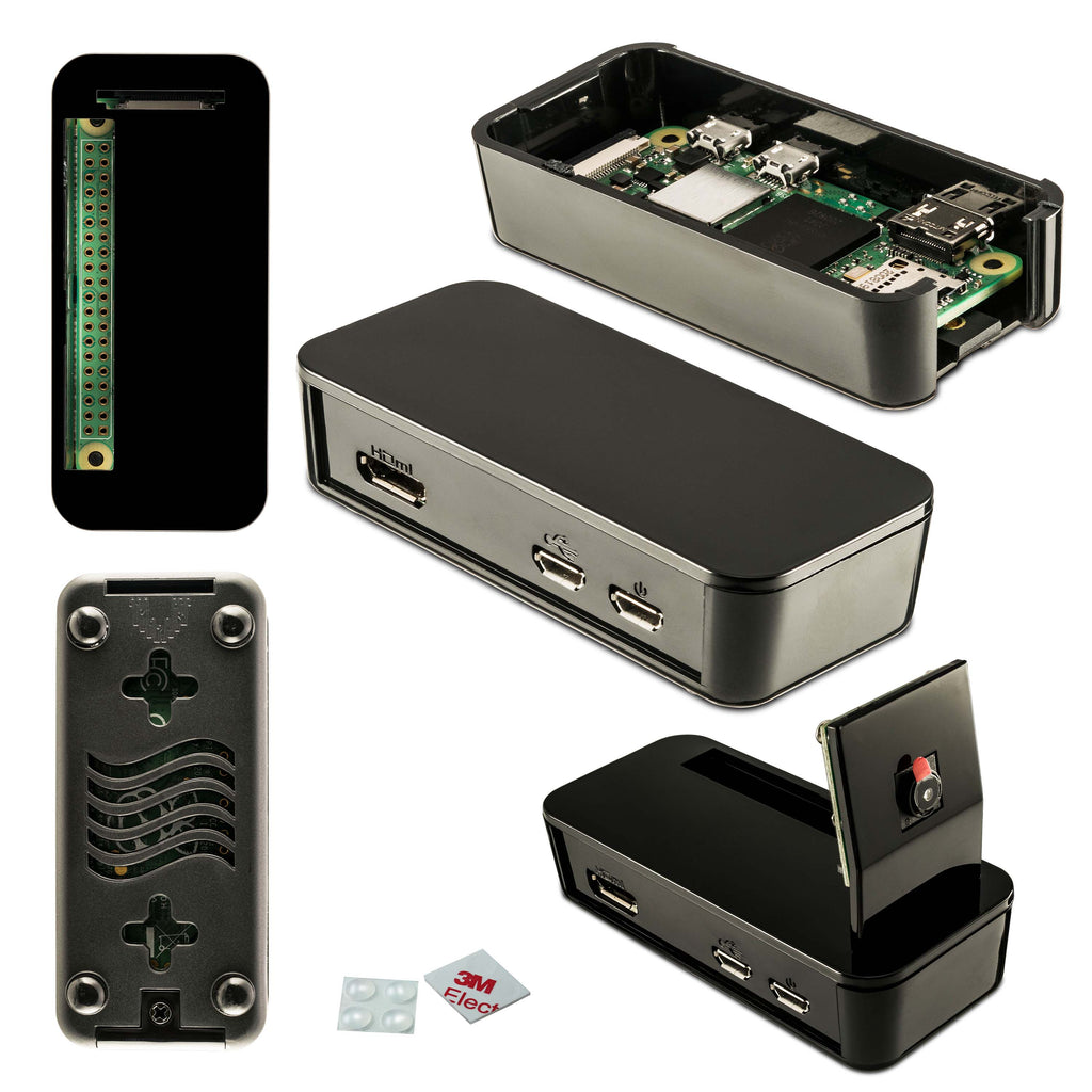 Vilros Multi Use ABS Case for  Raspberry Pi Zero/ Zero W/ Zero 2 W (V2) - Vilros.com