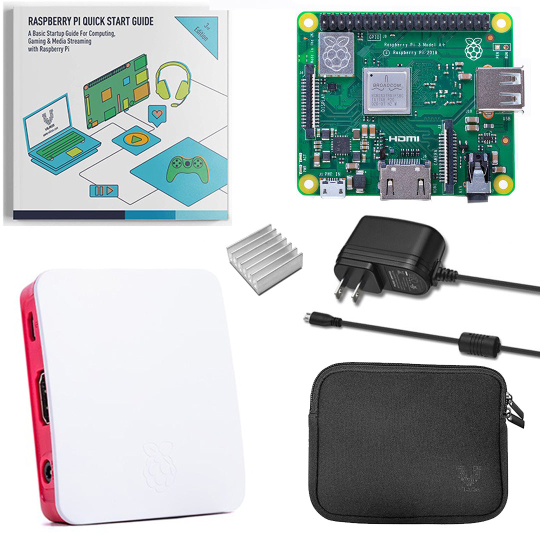 Vilros Raspberry Pi 3 Model A+ Basic Starter Kit