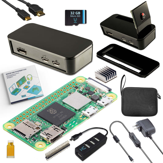 Vilros Raspberry Pi Zero 2 W Complete Starter Kit - Vilros.com