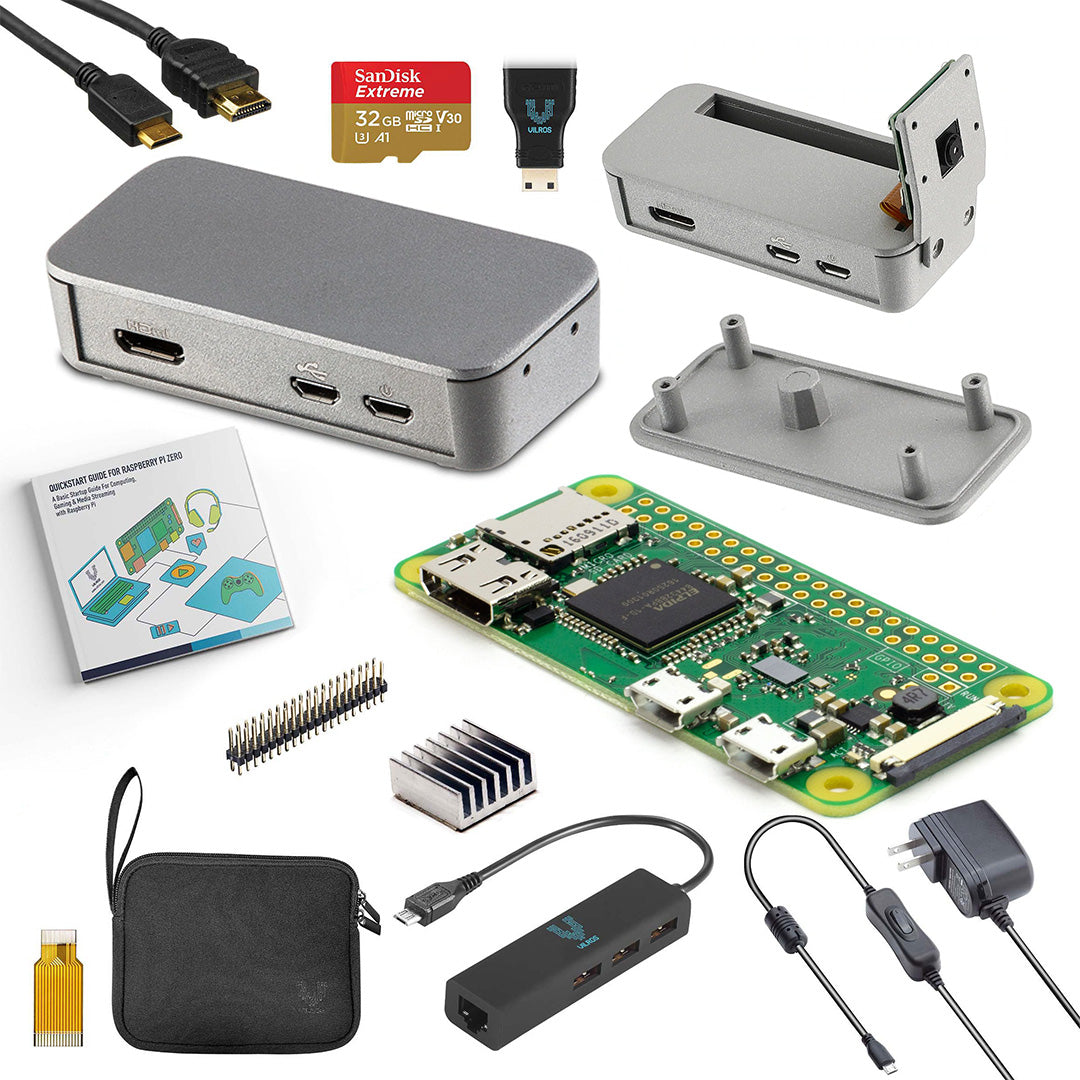 Vilros Raspberry Pi Zero W MAX Kit - Vilros.com