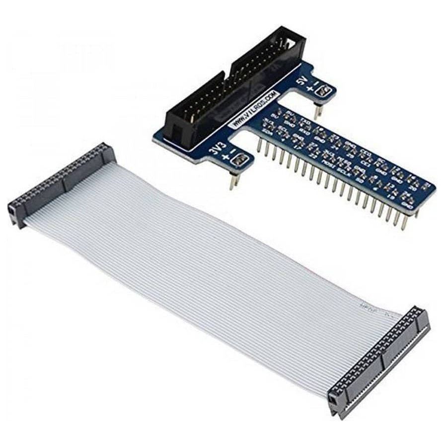 T Shape Cobbler Breakout Kit - 40 Pin for Raspberry Pi - Vilros.com