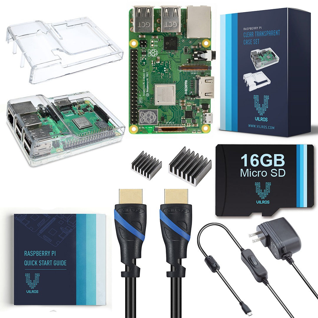 Vilros Raspberry Pi 3 Model B Plus Complete Starter Kit