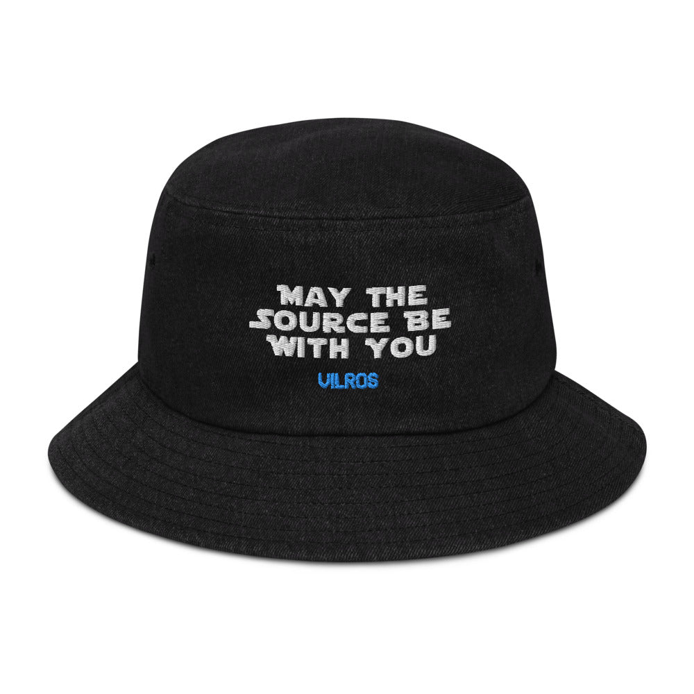 May the Source Be With You Denim bucket hat - Vilros.com