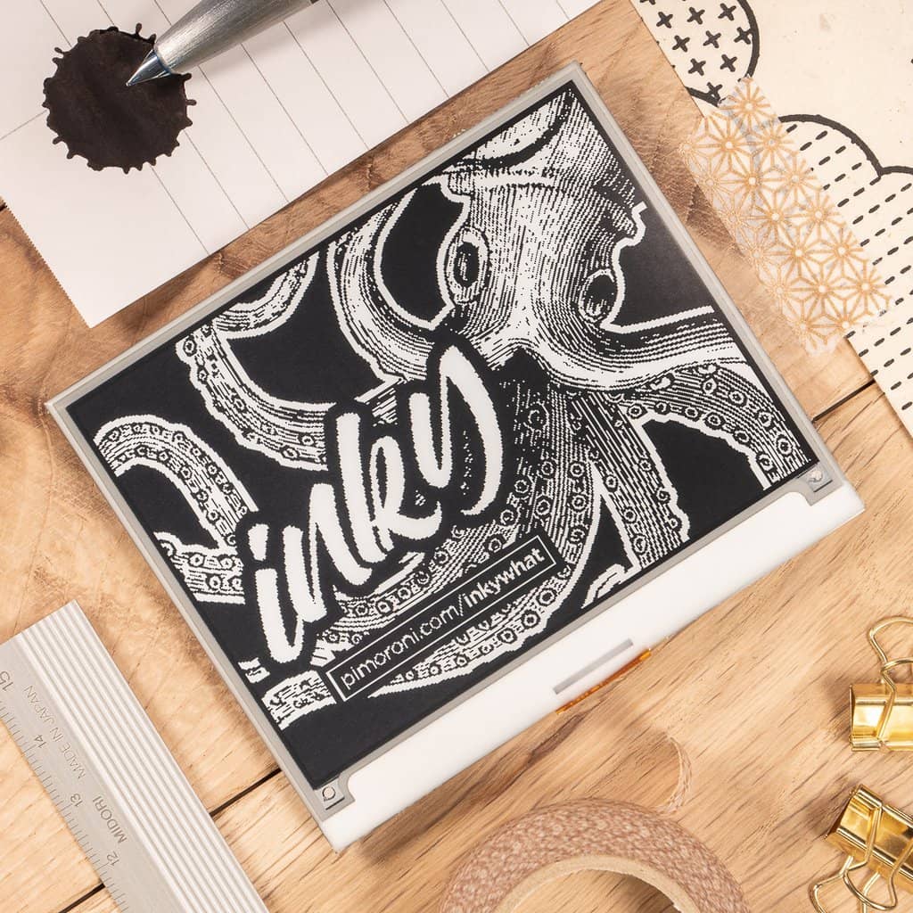 Pimoroni Inky wHAT (ePaper/eInk/EPD) - Vilros.com