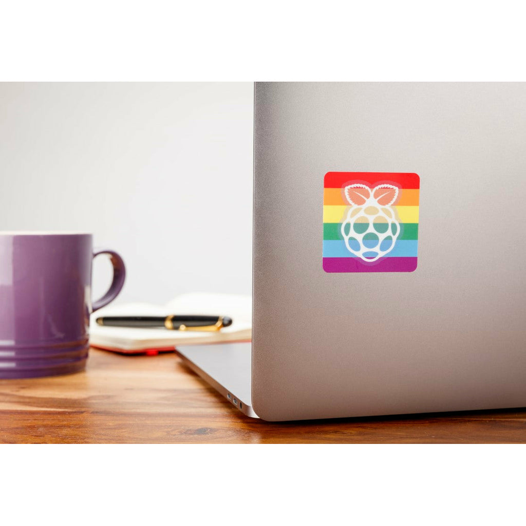 Raspberry Pi Pride Sticker - Vilros.com