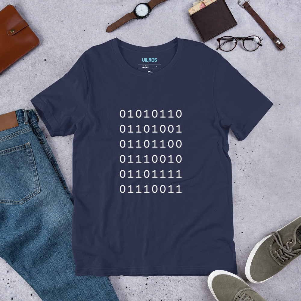 Vilros Binary Code Tshirt - Vilros.com
